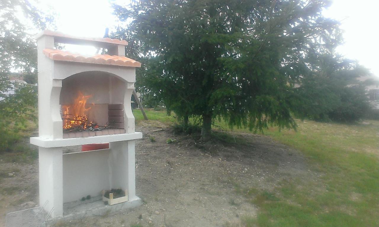 Pialous:Chalet En Rondins Avec Espace Detente La Chapelle-d'Aurec Dış mekan fotoğraf