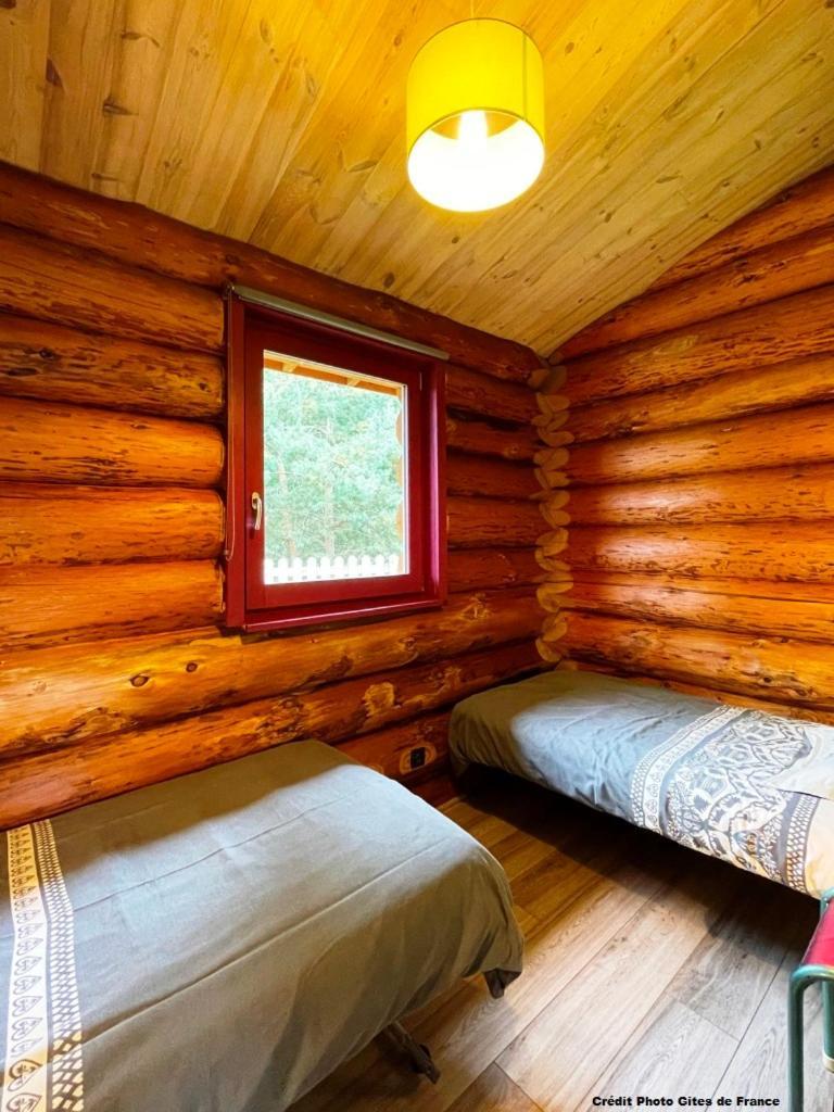 Pialous:Chalet En Rondins Avec Espace Detente La Chapelle-d'Aurec Dış mekan fotoğraf